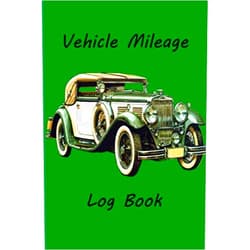 Kelly's Crafty Corner Vehicle Mileage Log Book