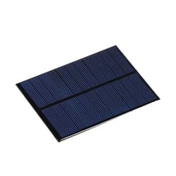 MECCANIXITY Mini Solar Panel Cell 5.5V 200mA 0.8W 110mm x 80mm for DIY Electric Power Project Pack of 1