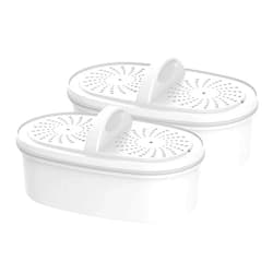 AQUA CREST 2 Pack Filters Replacement for All Waterdrop® Pitchers, Waterdrop® WD-PF-01A Plus Filter, Reduces PFAS, PFOA/PFOS, Chlorine, Last Up to 3 Months or 200 Gallons, AQUA CREST
