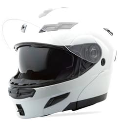 Gmax Unisex Adult GM54S Pearl White Modular Helmet 1540085