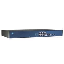 EtherWAN EX17082A - Unmanaged 8-Port PoE+ 10/100BASE-TX & 2-Port Combo Gig RJ45/SFP Ethernet Switch