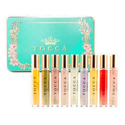 Tocca Luxury Fragrance Wardrobe - Set of 9 Travel Size Women's Perfumes in Giftable Tin Case, Includes Florence, Cleopatra, Stella, Giulietta, Simone, Colette, Liliana, Gia & Belle