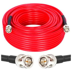 XRDS -RF 100FT SDI Cable BNC Cable XRDS-RF HD SDI Cable BNC Digital Video Cable 75 Ohm RG59 BNC Male Cable for 4K 1080P 3G/6G HD SDI Camera Monitor Video Recorder SDI to HDMI Converter Splitter Security Camera