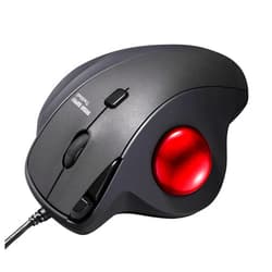 Sanwa Supply Trackball (Quiet, 5 Buttons, Thumb Operation Type)