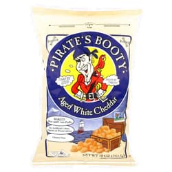 HERSHEY'S Pirate Brands PIRATES Booty Aged White Cheddar Rice & Corn Snack 10 Oz
