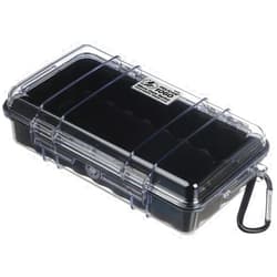 Pelican 1060 Micro Case - for iPhone, GoPro, Camera, and More (Black/Clear)