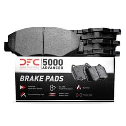 Dynamic Friction Company 5000 Advanced Brake Pads - Low Metallic 1551-1166-00-Front or Rear Set