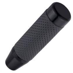 Abfer 5' Aluminum Alloy Car Shifter Knob, Heavy Weighted Gear Lever Stick Shift Handle Fit Most Automatic Manual Vehicle (Black)