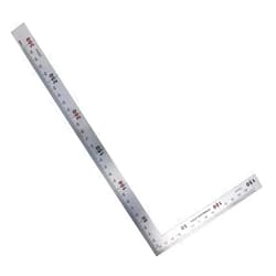 Utoolmart Right Angle Ruler, Framing Square Ruler, 150 x 300mm Stainless Steel, L Shape Ruler, Framing Ruler, Square Tool for Carpenter Engineer