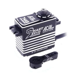 AGFRC Metal-Gear Waterproof-Servo-Motor High-Torque - 74KG Programmable Brushless Digital RC Steering Smart Servo, Control Angle 180°(SA81FHMW)