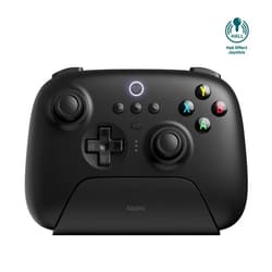AKNES 8Bitdo Ultimate 2.4G Wireless Controller, Hall Effect Joystick Update, Gaming Controller with Charging Dock, Compatible for Apple, PC, Android, Steam Deck, Switch(No Gyro) and Raspberry Pi - Black