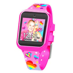 Accutime Kids Nickelodeon JoJo Siwa Educational, Touchscreen Smart Watch Toy for Girls, Boys, Toddlers - Selfie Cam, Learning Games, Alarm, Calculator, Pedometer & More (Model: JOJ4252AZ)