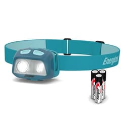 Energizer HDL40 LED Headlamp, 500 Lumen, IPX7 Waterproof, Multi-Colored Headlamp, Hands-Free Light, Batteries Included