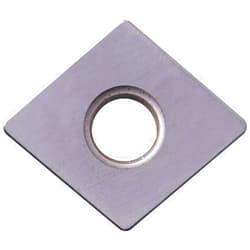 Kyocera CNGA 432S00825 PT600M Grade Ceramic, 80 Degree Diamond, Negative Rake Angle, Neutral Turning Insert for Continuous in Hard Material (10 pcs)