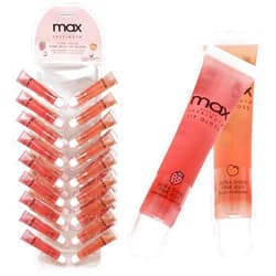 Cherimoya (36Pack) MAX Makeup Cherimoya Pink Jelly Lip Gloss (18Strawberry+18Peach)