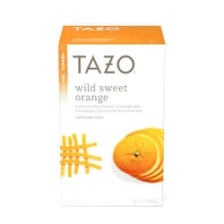 TAZO Wild Sweet Orange Tea Bags, Unsweetened Herbal Tea, Caffeine-Free, 120 Total Tea Bags (20ct - Pack of 6)