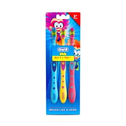 Oral-B Kids Toothbrush, Extra Soft (Pack of 3)