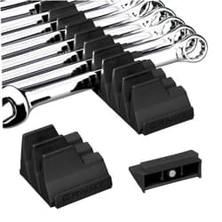 Ernst Manufacturing Wrench Pro - Modular Wrench Organizer for 40 Tools with Magnetic Base - Made in the USA