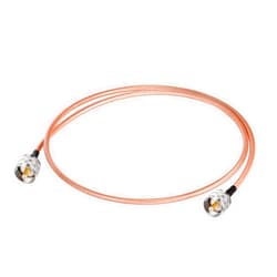 SUPERBAT High-Power Digital Coax Cable UHF Male PL-259 to UHF Male PL-259 UHF Jumper (3ft 100cm,RG142) for HAM & CB Radio Antenna Analyzer Dummy Load SWR Meter