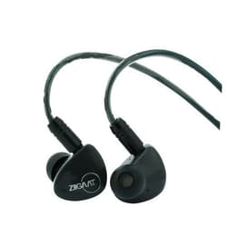 Linsoul ZiiGaat Cinno 1DD+4BA in Ear Monitor, Hybrid Wired Earbuds, HiFi IEM with Tonal Balance, Ergonomic Fit, Detachable 0.78mm 2Pin IEM Cable (Black)