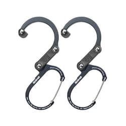 GEAR AID HEROCLIP Carabiner Gear Clip and Hook (Mini) for Travel