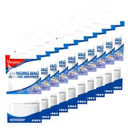 Vacplus Moisture Absorber Packets, Fragrance Free(10 Pack), Humidity Packs, Hanging Closet Dehumidifier Bags, Moisture Absorb 9.8OZ