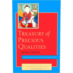 By Longchen Yeshe Dorje Kangyur Rinpoche (Author), Jigme Lingpa (Author), Padmakara Translation Group (Translator), H.H. the Fourteenth Dalai Lama (Foreword) & 2 more Treasury of Precious Qualities: Book One: Sutra Teachings (Revised Edition)