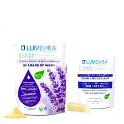 Lumehra Bundles Lumehra's Laundry Detergent 50 Loads + Stain Remover Stick Lavender