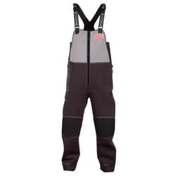 STORMR Men's Strykr Neoprene Waterproof Windproof Fleece-Lined Fishing Bib with Adjustable Shoulder Straps