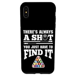 The Best Pool Billiards and Snooker Gift Idea iPhone XS Max Billiards Funny Pool Player Gift Case