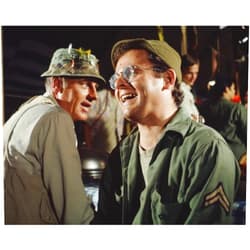 Generic MASH (TV) Gary Burghoff Cpl. Walter O'Reilly, McLean Stevenson Lt. Col. Henry Blake 10x8 Photo