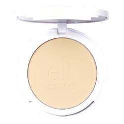 e.l.f. Camo Powder Foundation, Lightweight, Primer-Infused Buildable & Long-Lasting Medium-to-Full Coverage Foundation, Fair 150 C