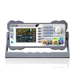 Goupchn Programmable DDS Signal Generator 60MHz Dual Channel Arbitrary Waveform Function Generator Frequency Meter Cell Phone Control Signal Source