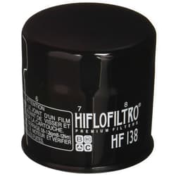 Hiflofiltro HIFLO FILTRO HF138 Black Premium Oil Filter