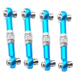 Share Goo 4Pcs ShareGoo RC Aluminum Linkages Steering Servo Rod Turnbuckle 102017 Compatible with Himoto RedCat Racing 1/10 On-Road RC Car