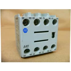 Allen-Bradley Allen Bradley Allen-Bradley 100-Fa40 Auxiliary Contact 10A 600Vac