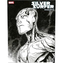 By Ron Marz (Author), Jim Cheung Ron Lim (Illustrator) Silver Surfer Rebirth #1 (Of 5) Headshot