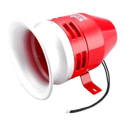 Baomain Motor Horn Siren Buzzer MS-390 AC 110V 0.93A 125DB Decibel Security
