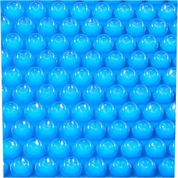 VINGLI 12Mil Solar Pool Cover 12x24FT Rectangle Solar Blanket for Inground Pool and Above-Ground Swimming Pool, Blue (12' x 24')