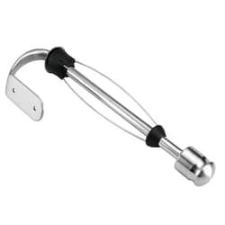 Kamenstein 4554ASB Perfect Tear Patented Wall Mount Paper Towel Holder with Rounded Finial, 14-Inch, Silver