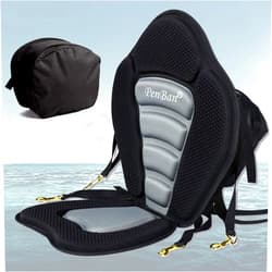 Penban Universal Deluxe Kayak Seat Cushion with Storage Bag,Boat Seat SUP Seat Canoe Seat,4 Adjustable Straps for Kayaking Canoeing Rafting Fishing