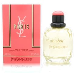 Yves Saint Laurent Paris For Women. Eau De Toilette Spray 4.2 Oz.
