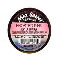 Mia Secret Professional Nail System Acrylic Powder .5 oz - Frosted Pink