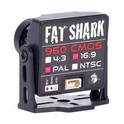 Fat Shark 900TVL 16:9 CMOS FPV Camera, PAL