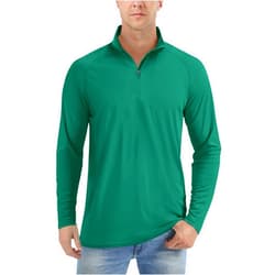 TACVASEN Men's Long Sleeve Athletic Shirts 1/4 Zip Sun Protection Rash Guard UPF 50+ Outdoor Hiking Running T-Shirts