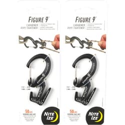 Nite Ize Figure 9 Carabiner Small Black Nite Ize C9s-02-01