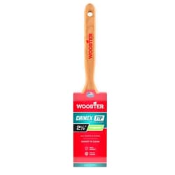 Wooster Brush 4412-2 1/2 Chinex FTP Flat Sash Paintbrush, 2 1/2 Inch