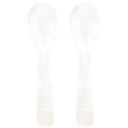 ThougrLyh Caviar Spoons 2pcs Mother of Pearl Shell Caviar Spoons