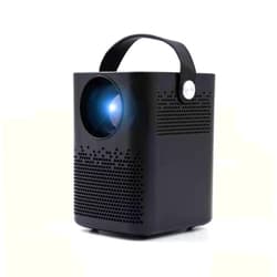 Yecho Mini Projector Home Projector with Speaker,Portable Projector with USB/HDMI, Small Movie Projector for iPhone Android Type-c and Stand Adjustable,Short Throw Projector, Home Theater Outdoor Projector