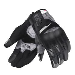 Grapelet Winter Motorcycle Gloves Waterproof Motorbike Riding Gloves Touchscreen Windproof Gloves for Motorcycle Ski Warm Gloves for Cold Weather (Black, M)